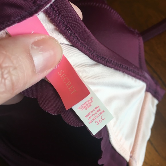 NWT VS GETAWAY Bikini Black Orchid - Picture 4 of 8